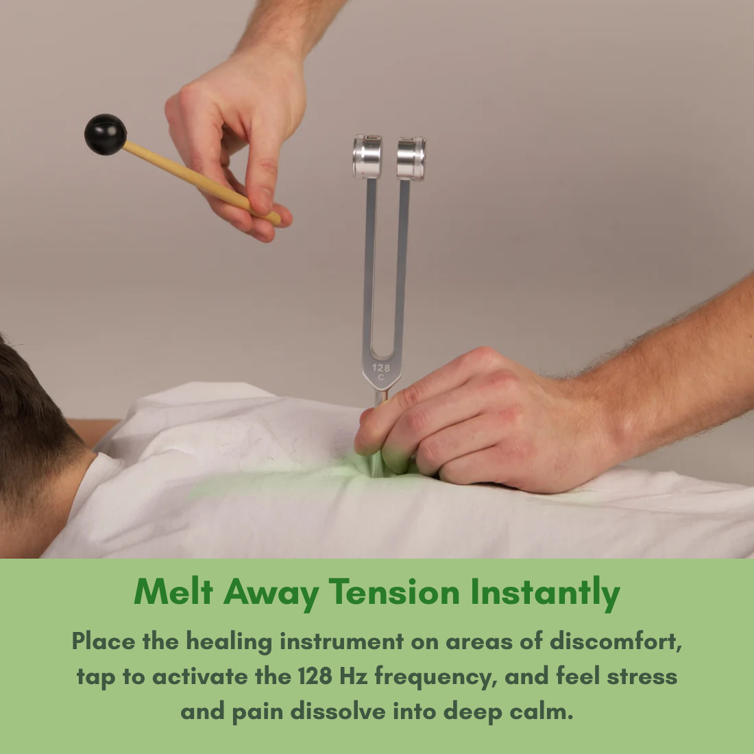 VibraTherapy™ 128 Hz Healing Instrument